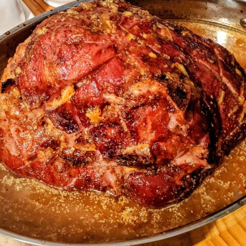 glazed ham