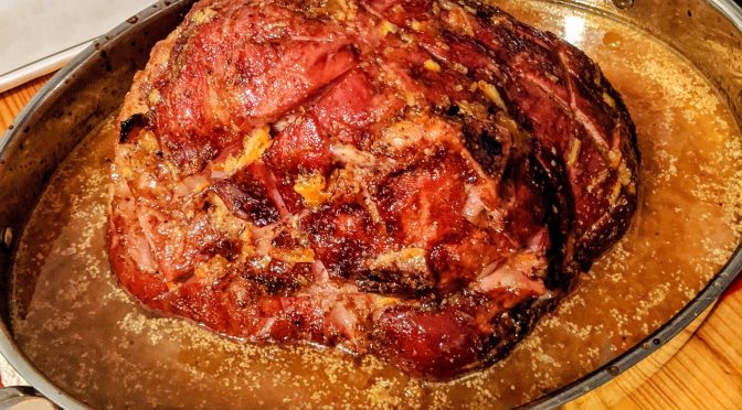 glazed ham